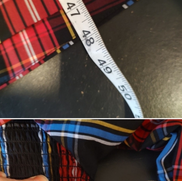 Draper James plaid square neck dress - Picture 4 of 4